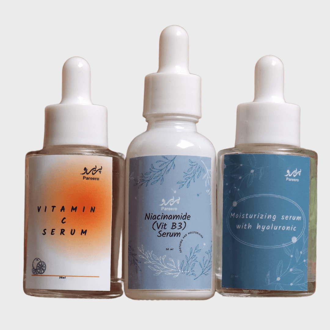 Pareero niacinamide Vitamin B3 serum for even skin tone and acne care