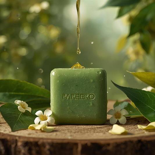 “Pareero Premium Neem Soap – organic antibacterial herbal soap with neem oil”