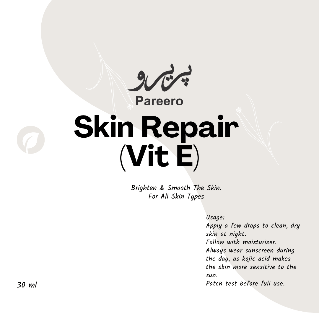 Pareero Skin Repair Vitamin E Serum for nourishing, hydrating and glowing skin