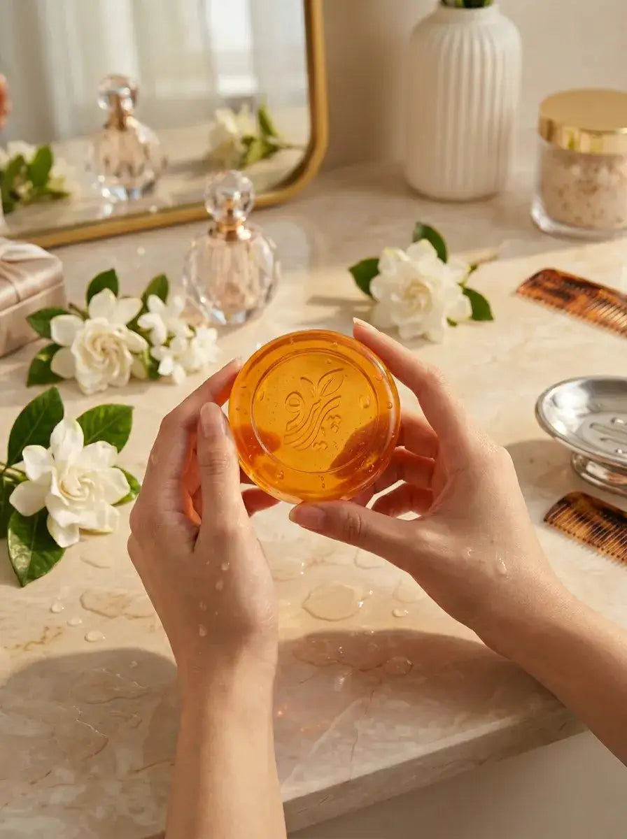 Pareero Bright Crystal Inspired Perfumed Soap Bar with a fresh floral fragrance for soft clean and refreshed skin