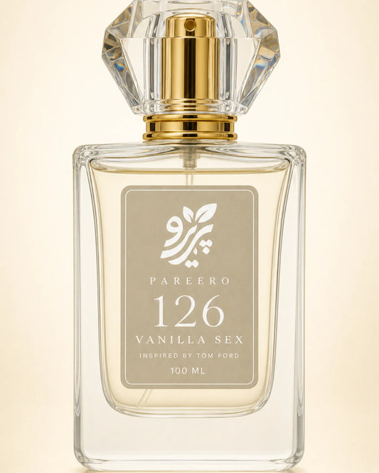 Pareero 126 inspired by Vanilla Sex clean front-facing catalog fragrance image