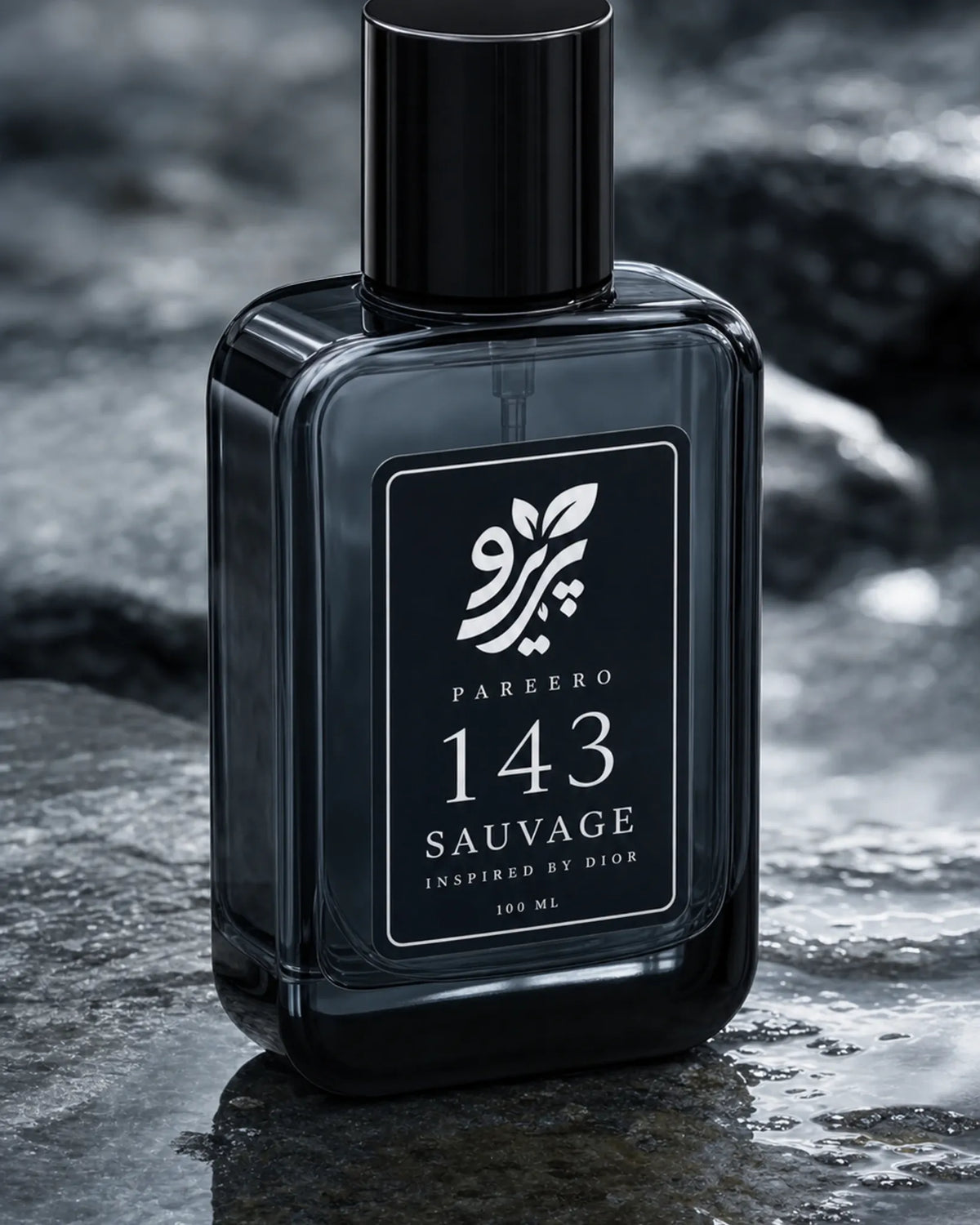 143 Inspired by Sauvage perfume by Pareero, a long-lasting fresh woody fragrance for men with bergamot, pepper, lavender, ambroxan, and cedar notes.
