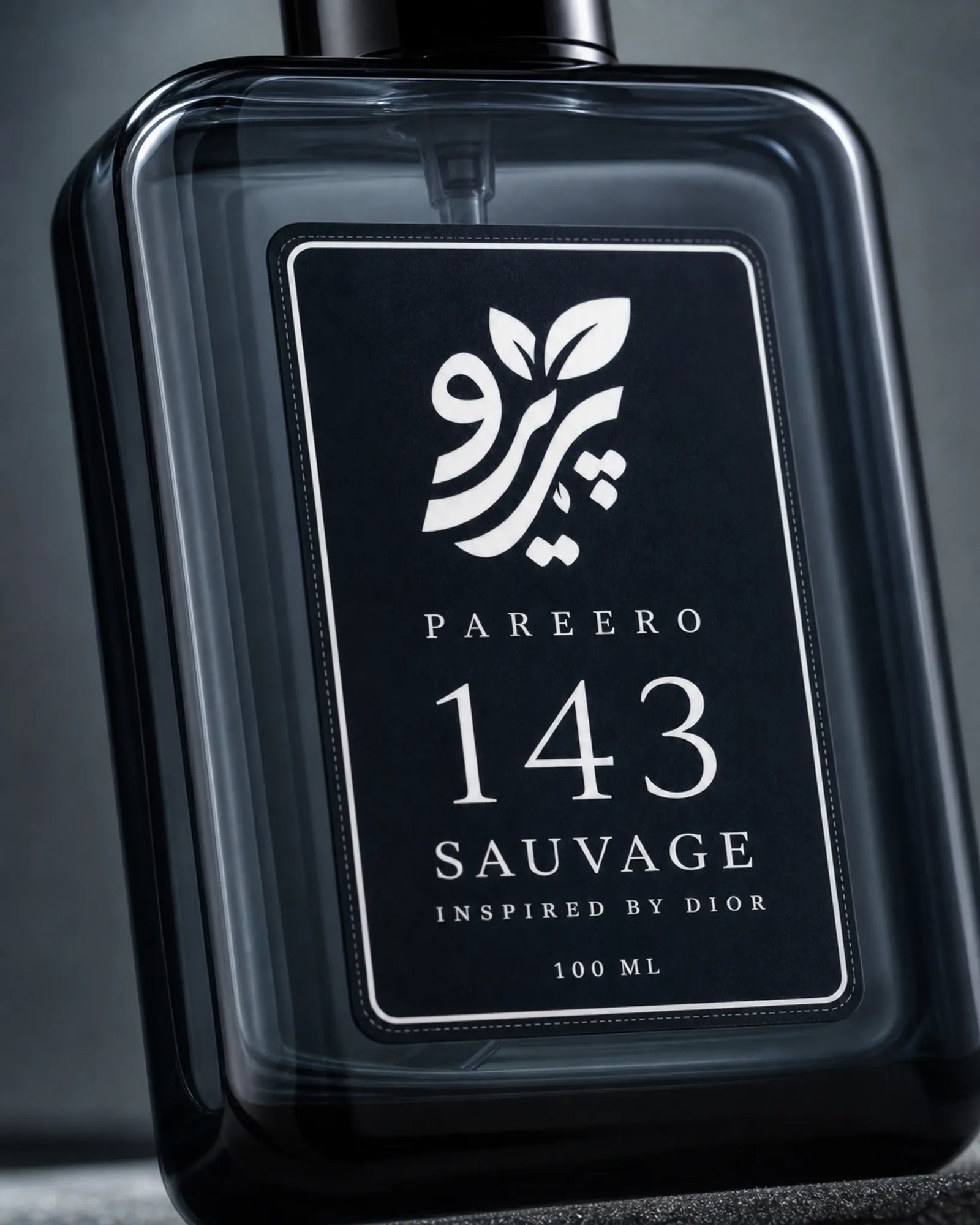 143 Inspired by Sauvage perfume by Pareero, a long-lasting fresh woody fragrance for men with bergamot, pepper, lavender, ambroxan, and cedar notes.
