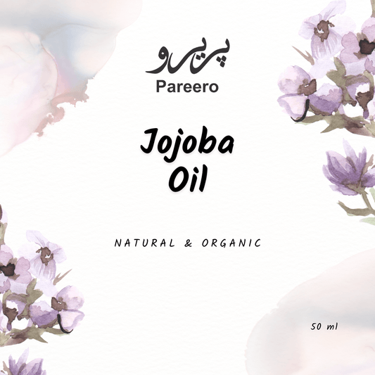 Pareero jojoba oil for balancing oily skin and strengthening hair
