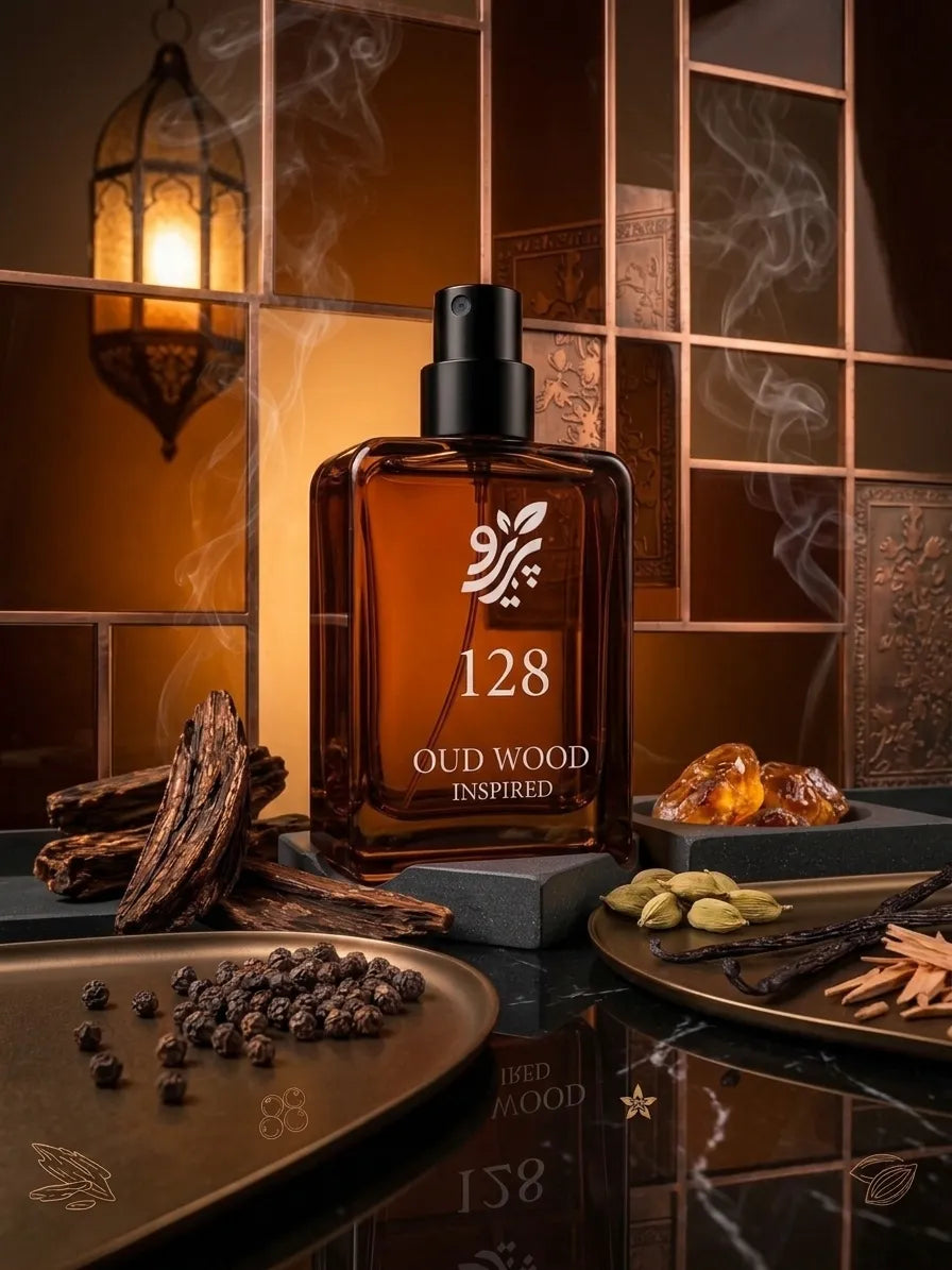 128 Oud Wood inspired woody perfume by Pareero