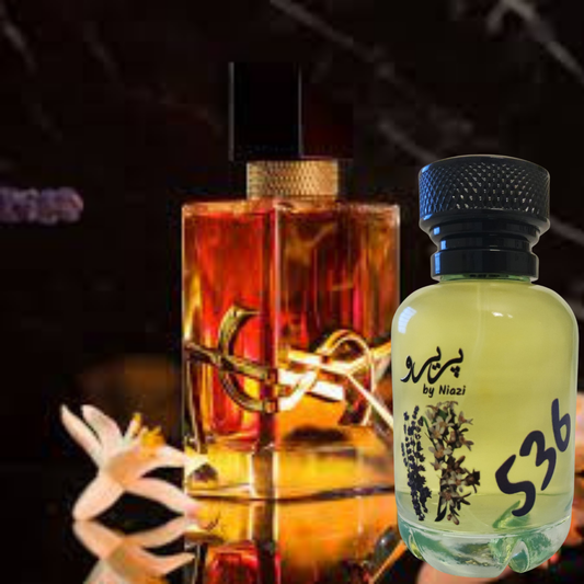 Pareero Libre YSL inspired fragrance with lavender, orange blossom and vanilla