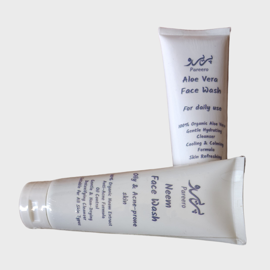 Pareero aloe vera face wash for gentle cleansing and refreshed skin