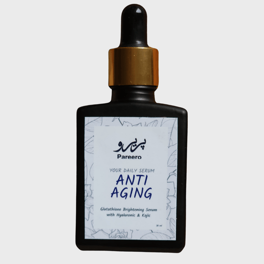 Pareero anti-aging serum with natural oils to reduce fine lines and wrinkles