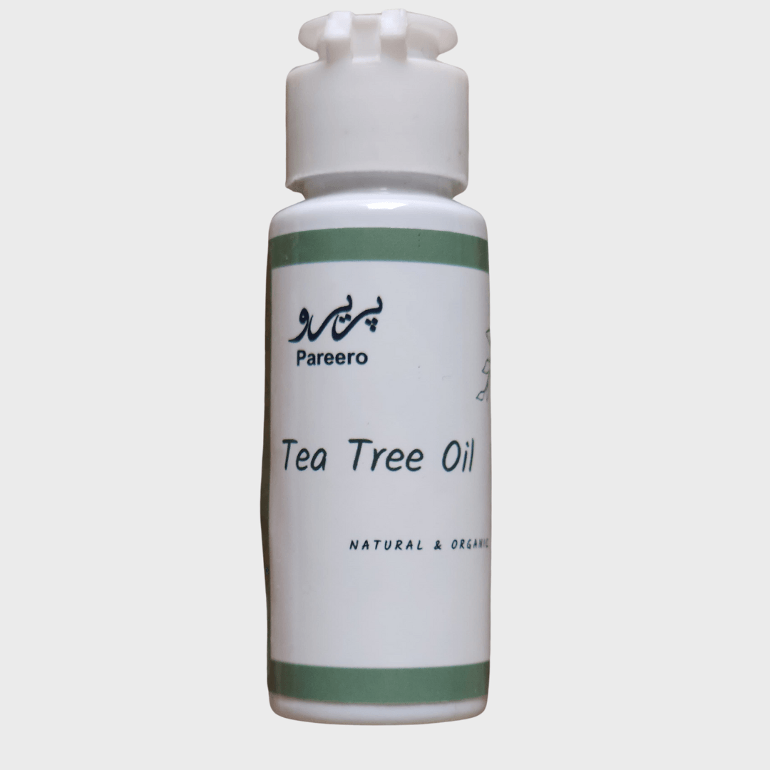 Pareero tea tree essential oil for acne care and skin purification