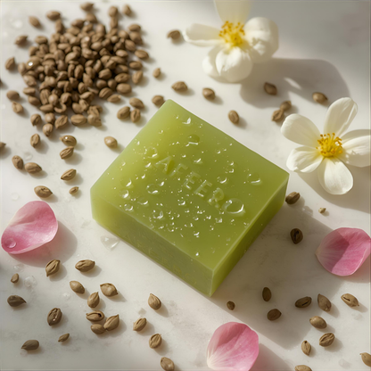 “Pareero Premium Moringa Soap – organic antibacterial herbal soap with Moringa oil”