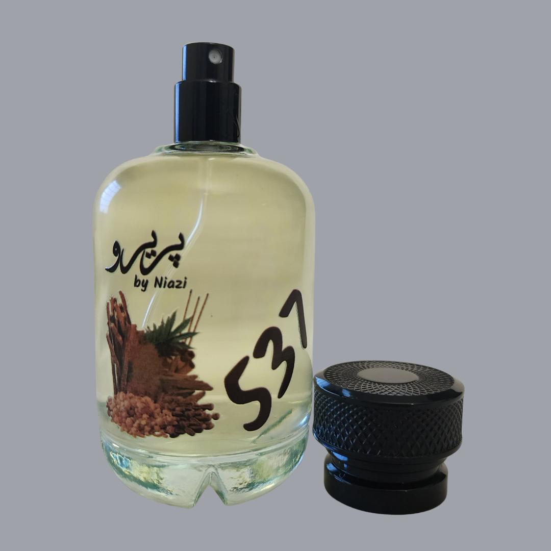 Pareero Black Afgano inspired fragrance with dark smoky woody notes