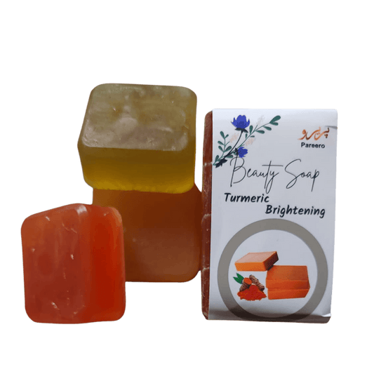 Pareero organic turmeric soap bar for clear glowing skin