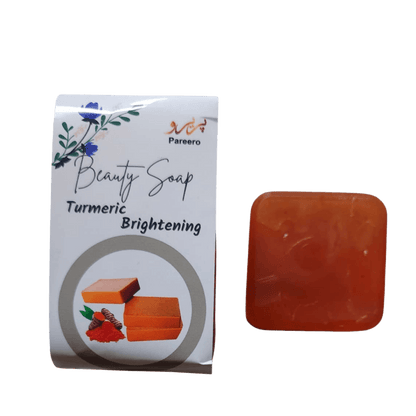Pareero organic turmeric soap bar for clear glowing skin