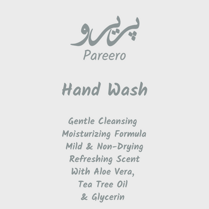 Pareero natural hand wash liquid with refreshing fragrance
