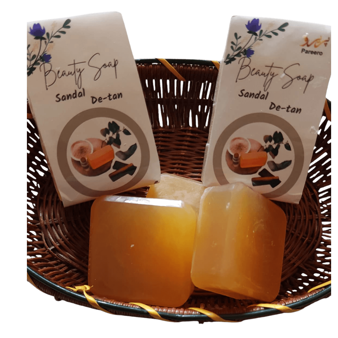 Pareero sandalwood soap bar for soothing and glowing skin