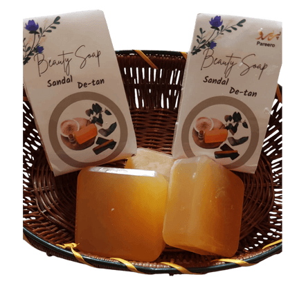 Pareero sandalwood soap bar for soothing and glowing skin