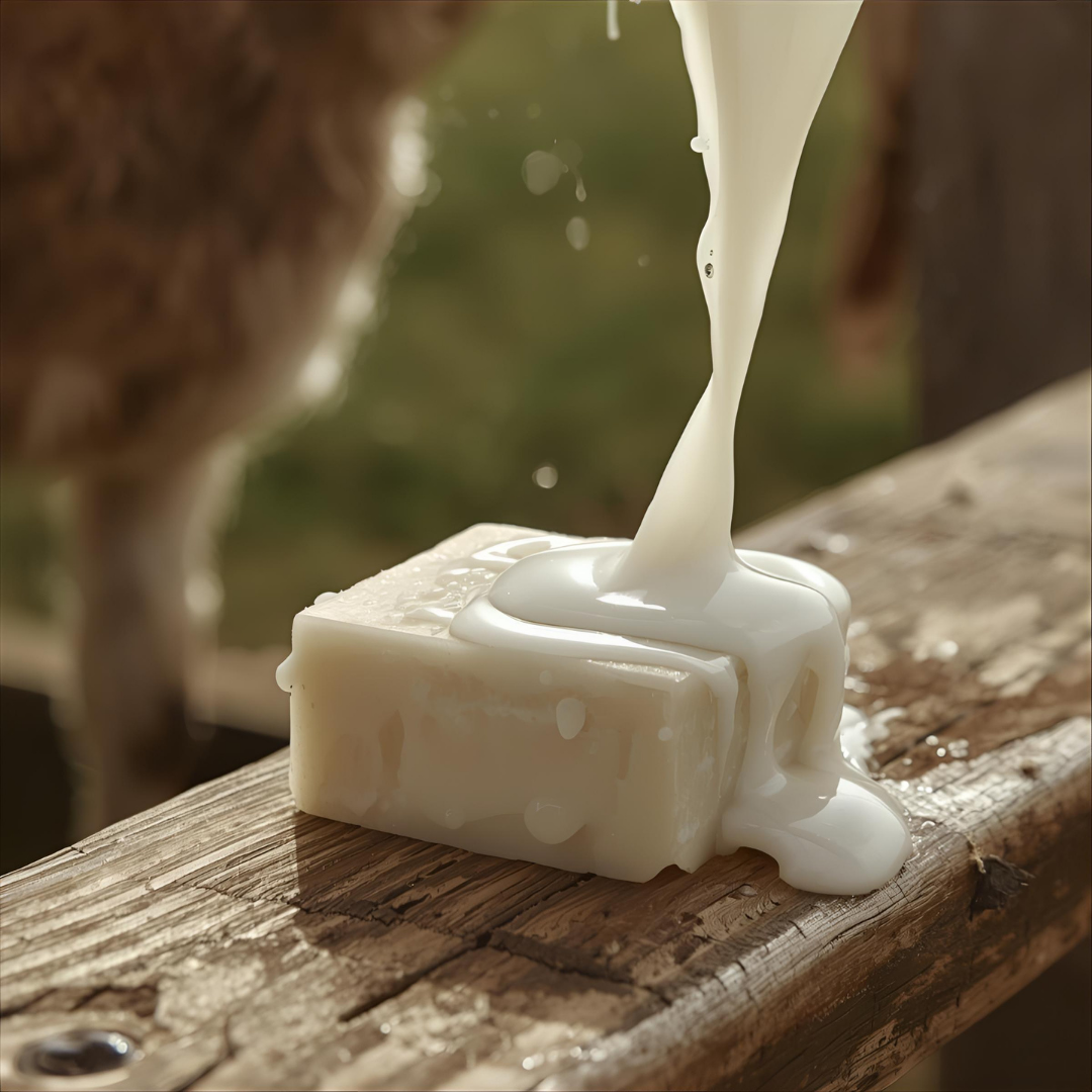 “Pareero Goat Milk Soap – moisturizing natural bar with creamy goat milk for soft, nourished skin”
