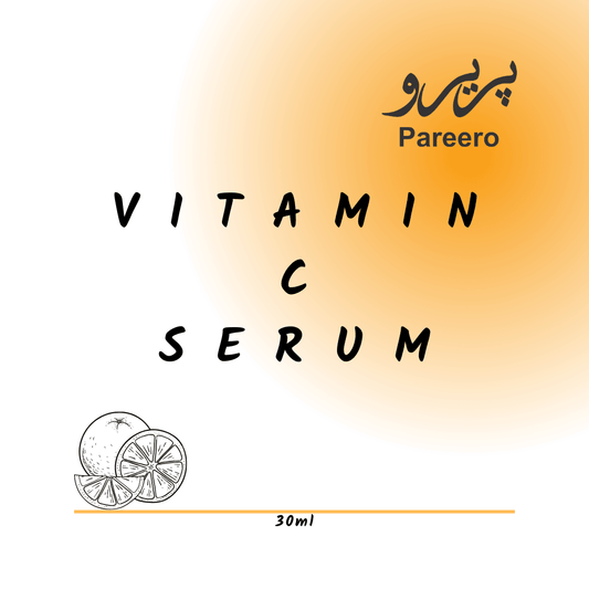 Pareero Vitamin C face serum for brightening and glowing skin