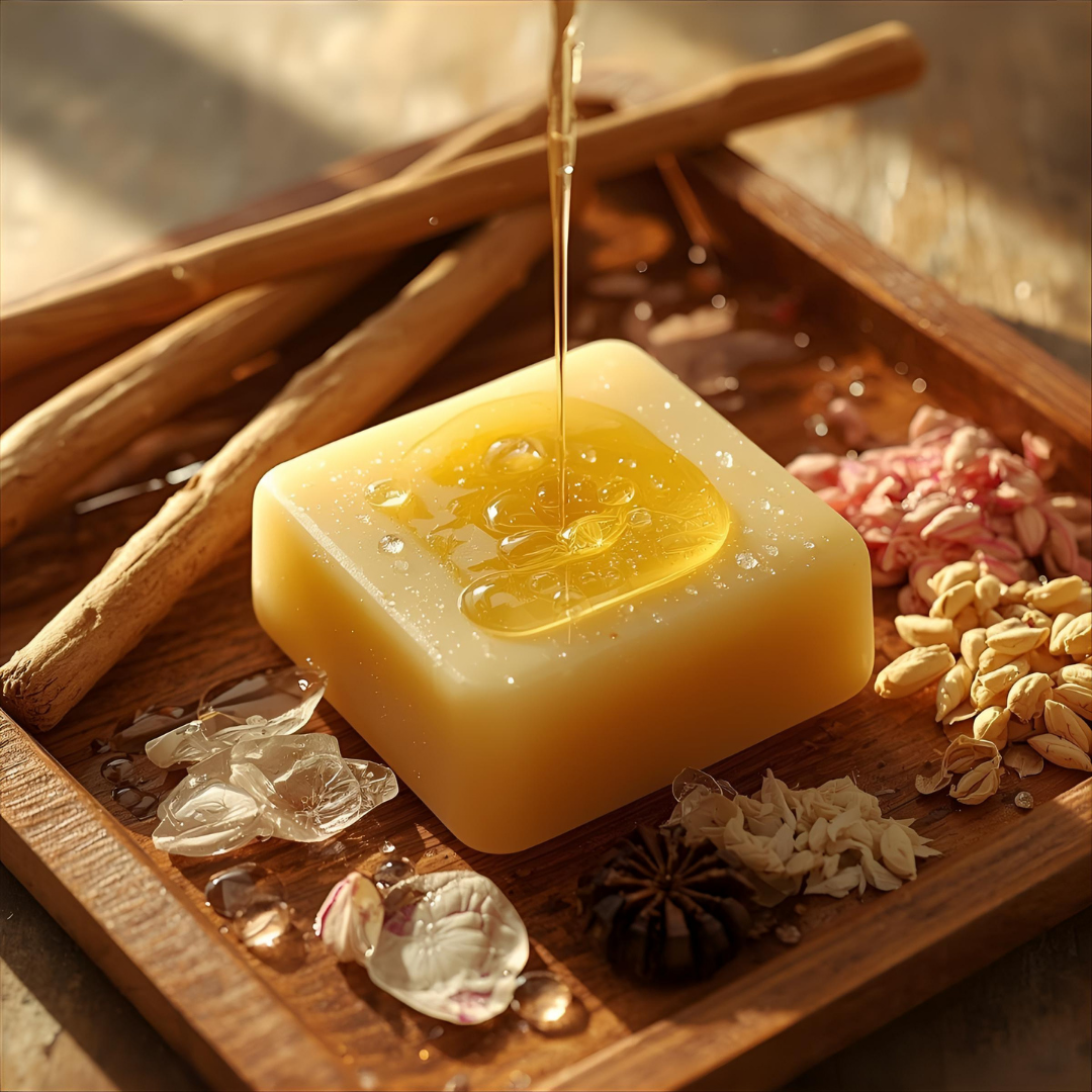 “Pareero Sandalwood Soap – premium aromatic bar with pure sandalwood oil for smooth, radiant skin”