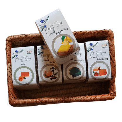 Pareero organic turmeric soap bar for clear glowing skin