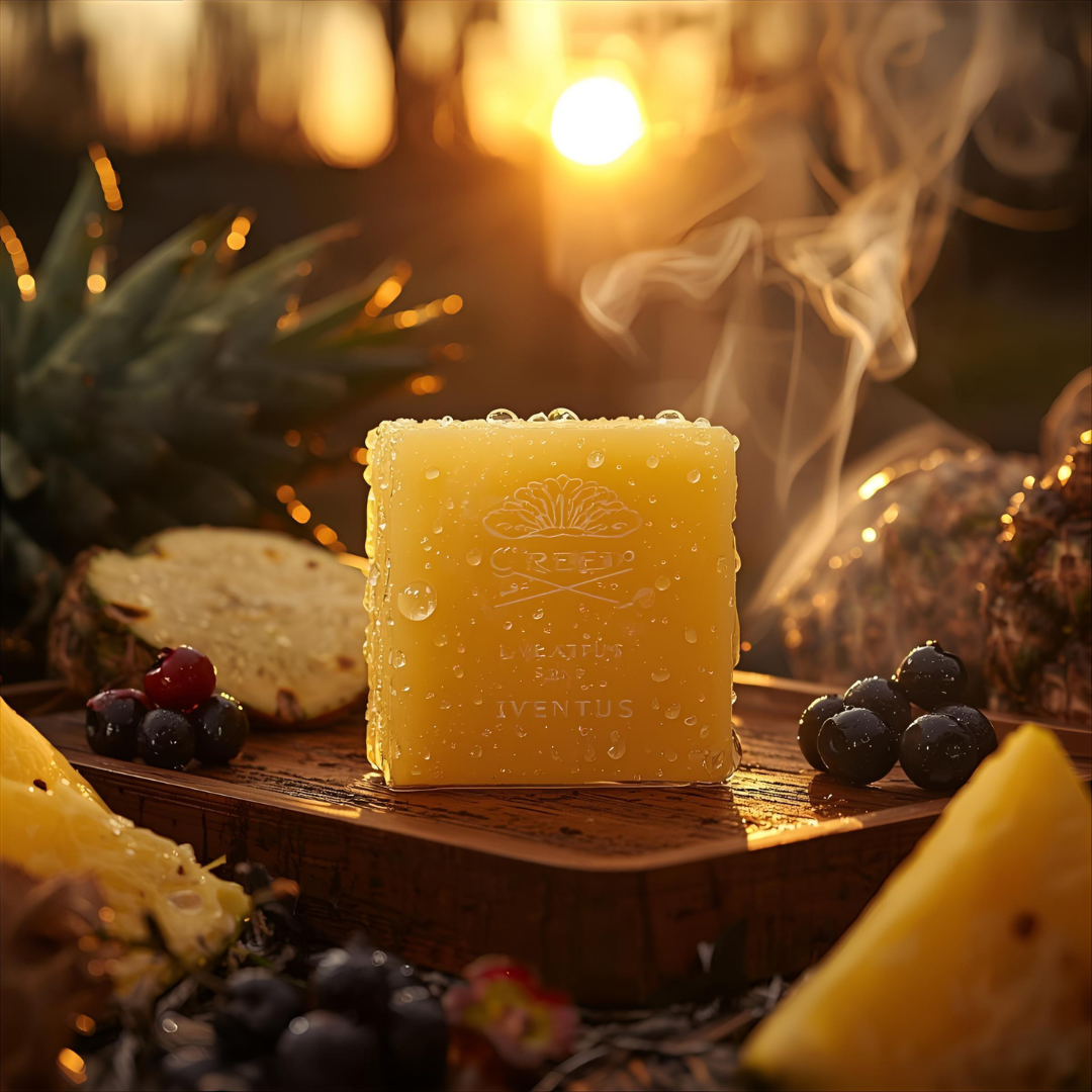 “Pareero Premium Soap – inspired by Creed Aventus fragrance, luxury men’s skincare bar”