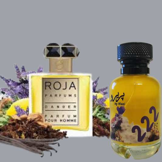 Pareero Roja Danger inspired fragrance for men with bold spicy notes