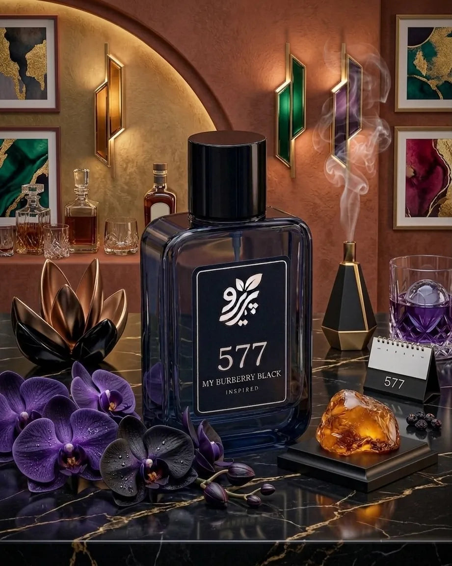 Pareero 577 My Burberry Black inspired perfume bottle