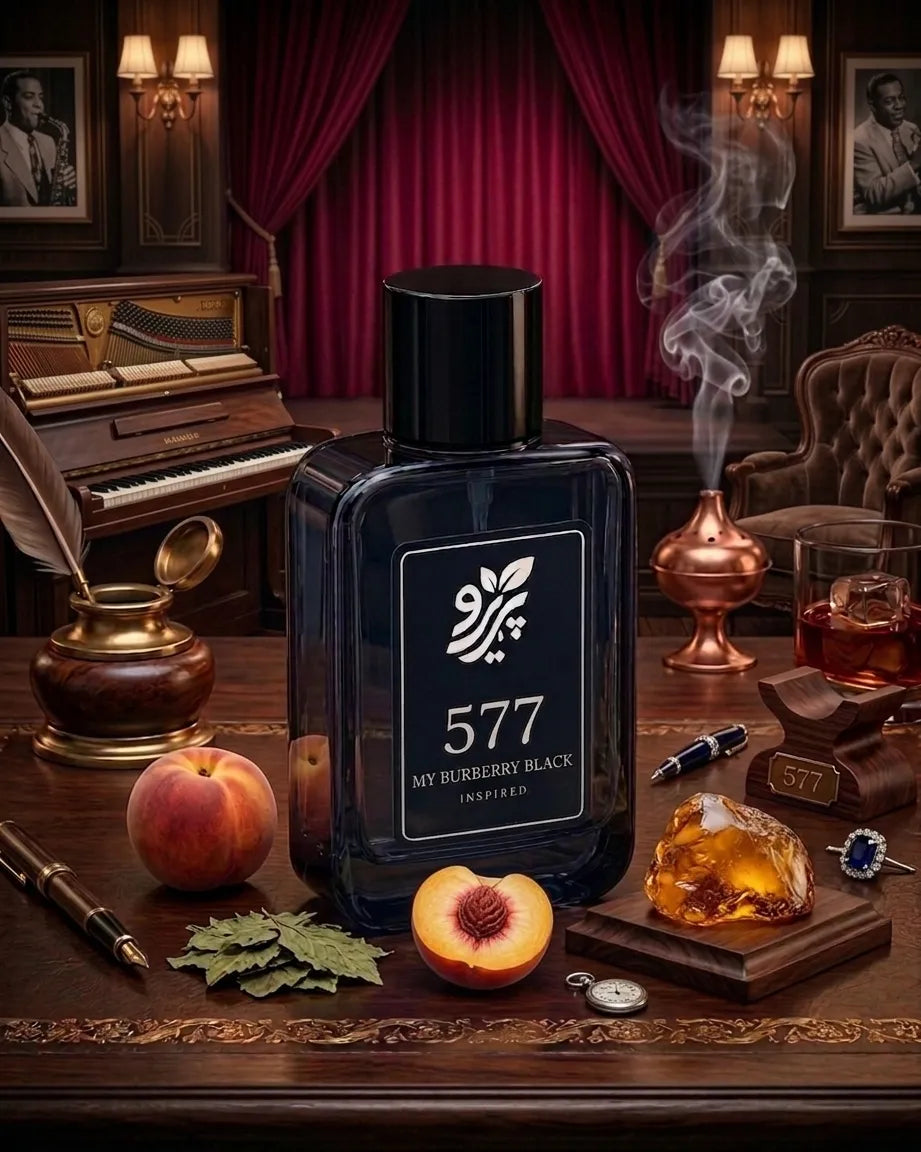577 My Burberry Black inspired floral amber perfume by Pareero