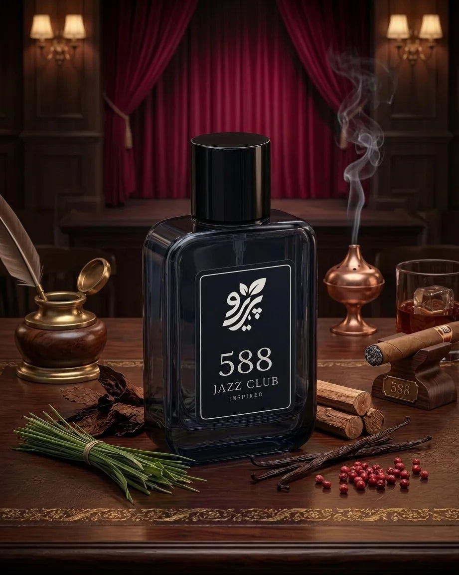 588 Jazz Club inspired perfume rum tobacco vanilla fragrance notes