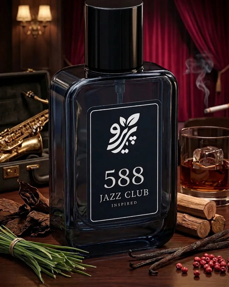 588 Jazz Club inspired warm woody perfume by Pareero