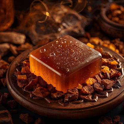 “Pareero Oudh Qadim Soap – rich oud-infused bar with exotic Arabian fragrance”