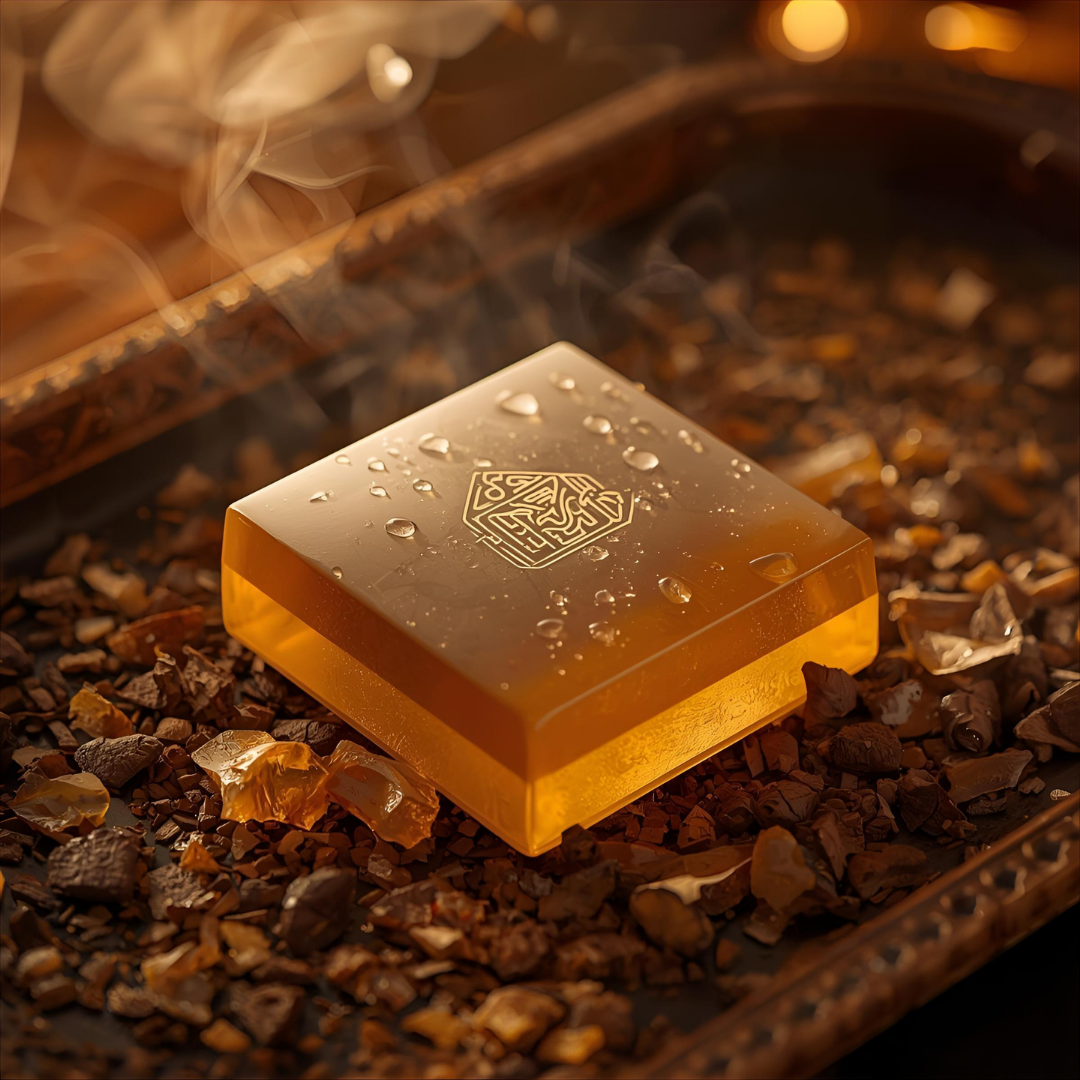 “Pareero Oudh Qadim Soap – rich oud-infused bar with exotic Arabian fragrance”