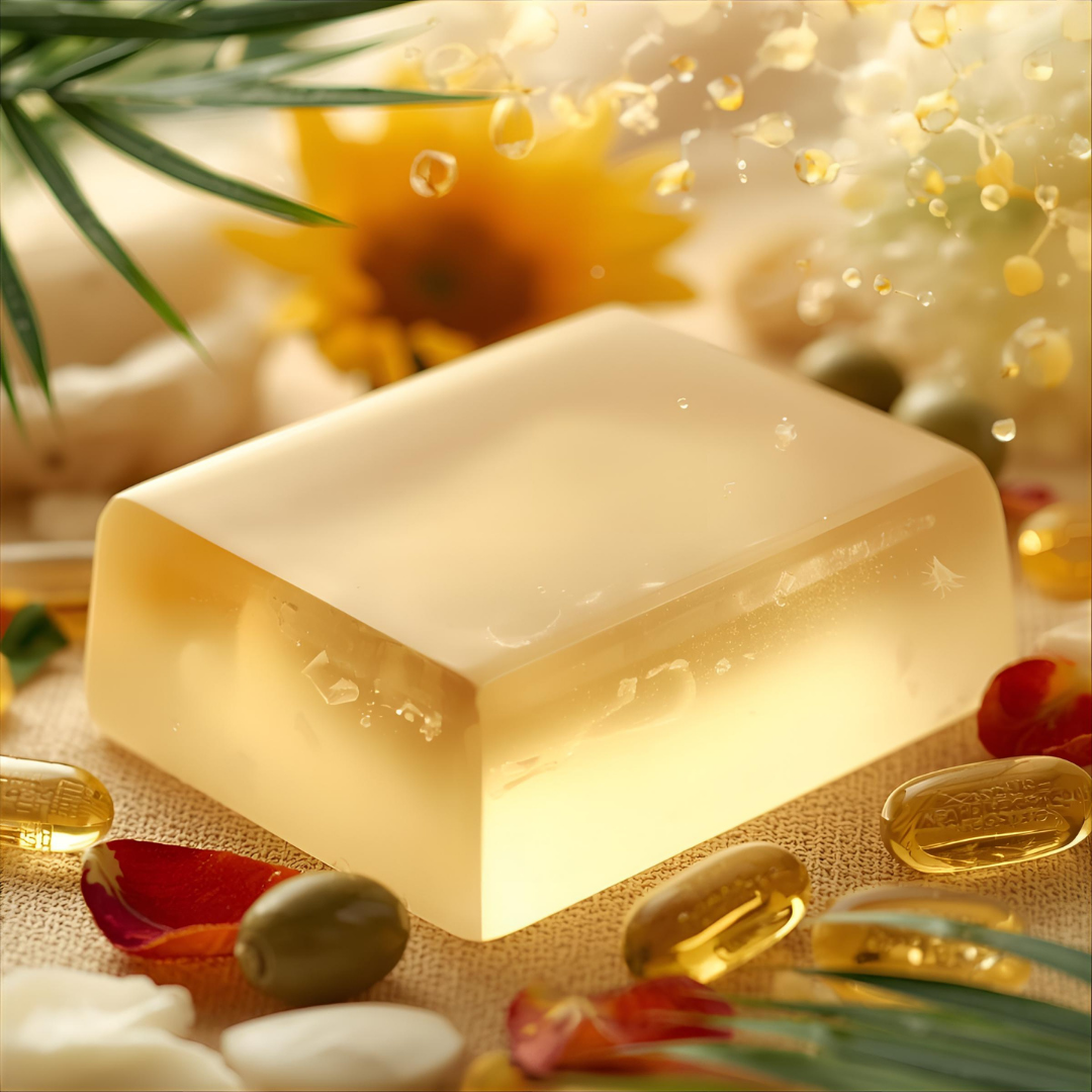 “Pareero Transparent Melt and Pour Soap Base – crystal clear glycerin base for handmade soaps”