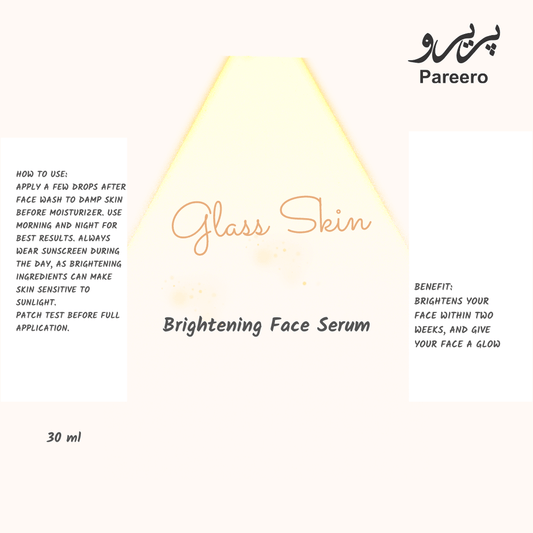 Pareero glass skin serum for radiant glowing skin
