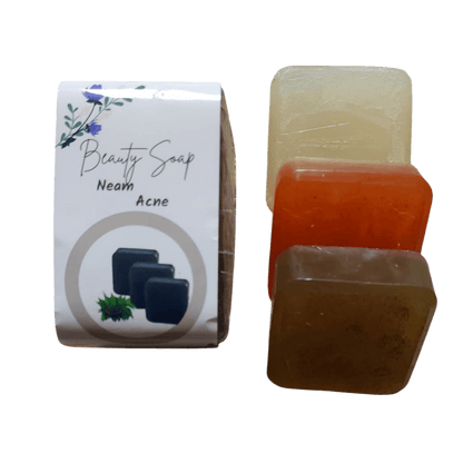 Pareero neem herbal soap for acne-prone skin and natural cleansing