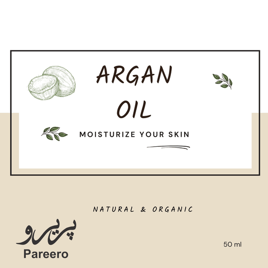 Pareero argan oil for hair nourishment and skin hydration