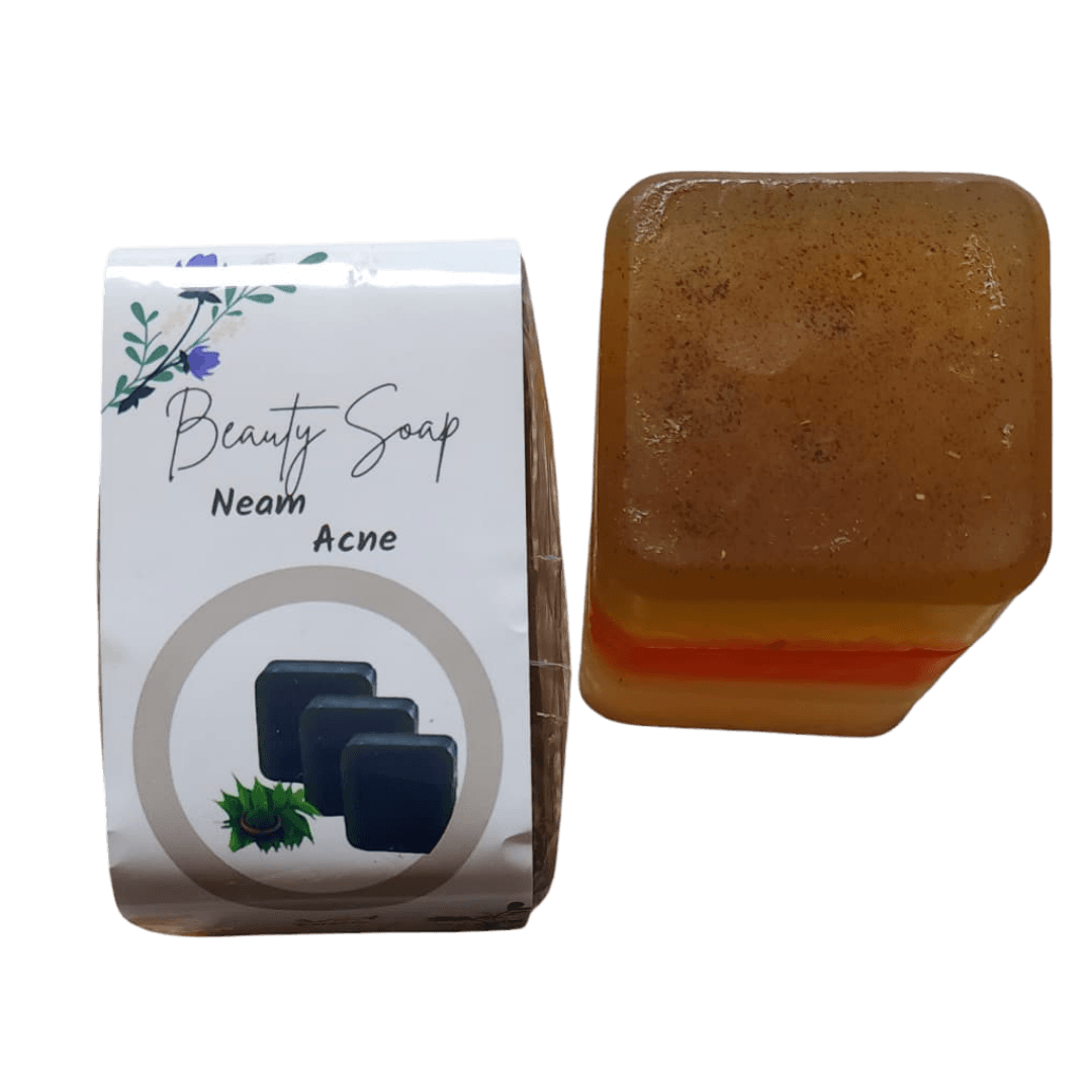 Pareero neem herbal soap for acne-prone skin and natural cleansing