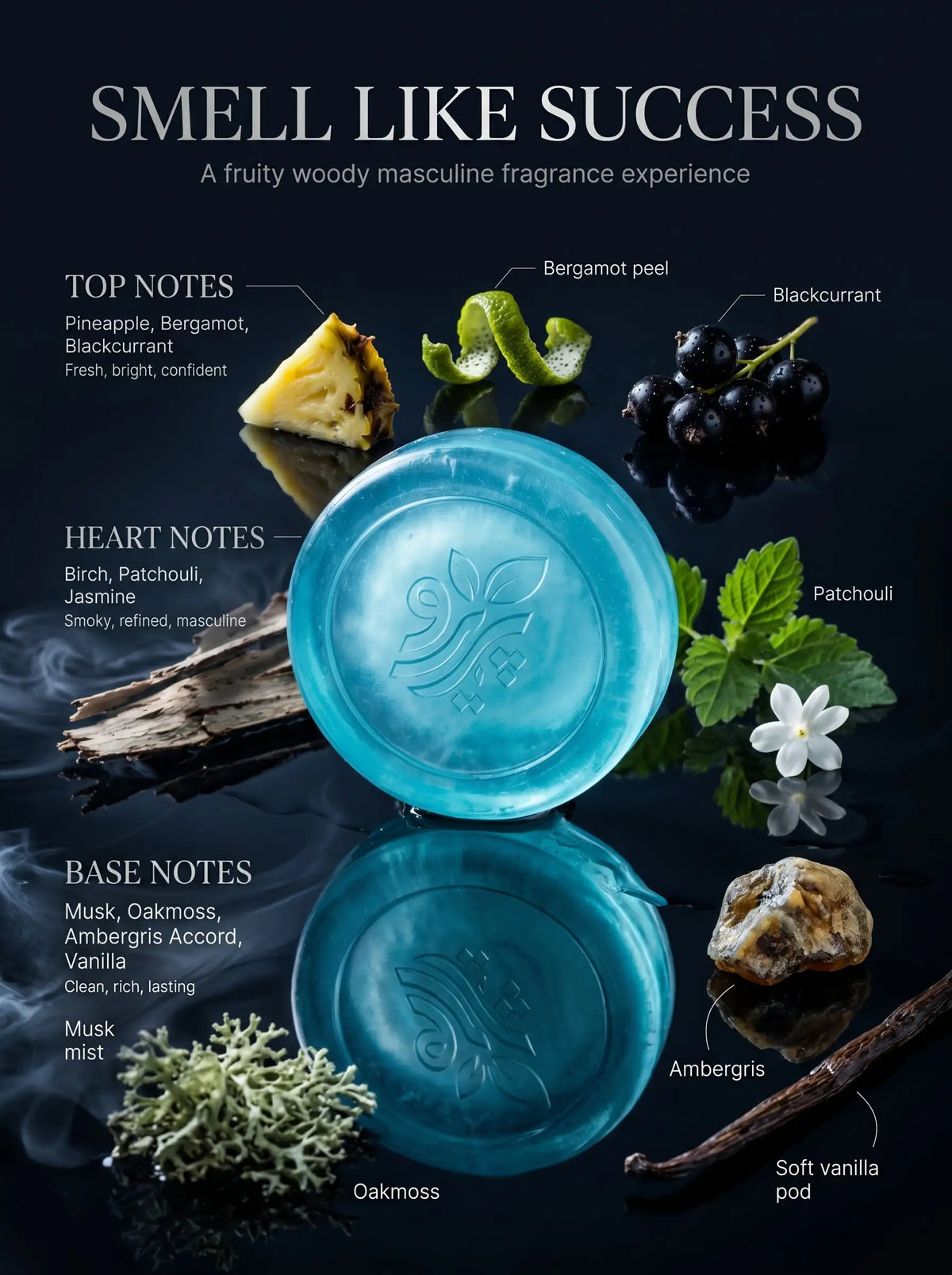 “Aventus Inspired Perfumed Soap – Handmade Soap by Pareero”