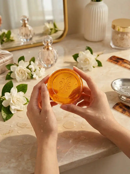 Pareero Bright Crystal Inspired Perfumed Soap Bar with a fresh floral fragrance for soft clean and refreshed skin