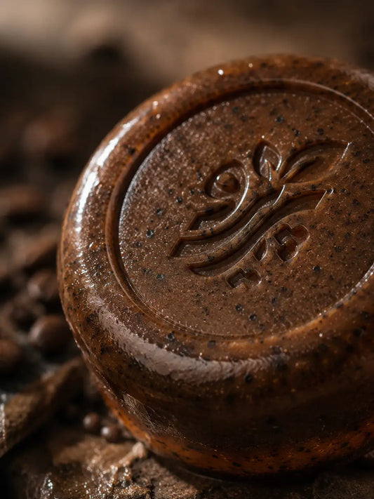 “Organic Coffee Soap – Handmade Herbal Soap for Gentle Cleansing by Pareero”