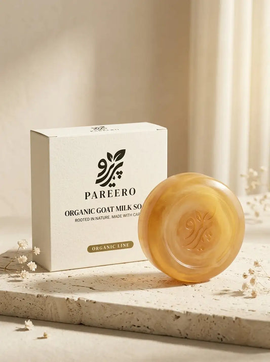 “Organic Goat Milk Soap – Handmade Soap for Gentle Skin Cleansing by Pareero”