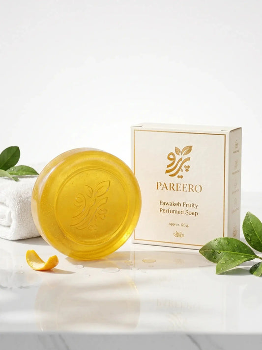 Pareero Fawakeh Fruity Perfumed Soap fruit scented bar
