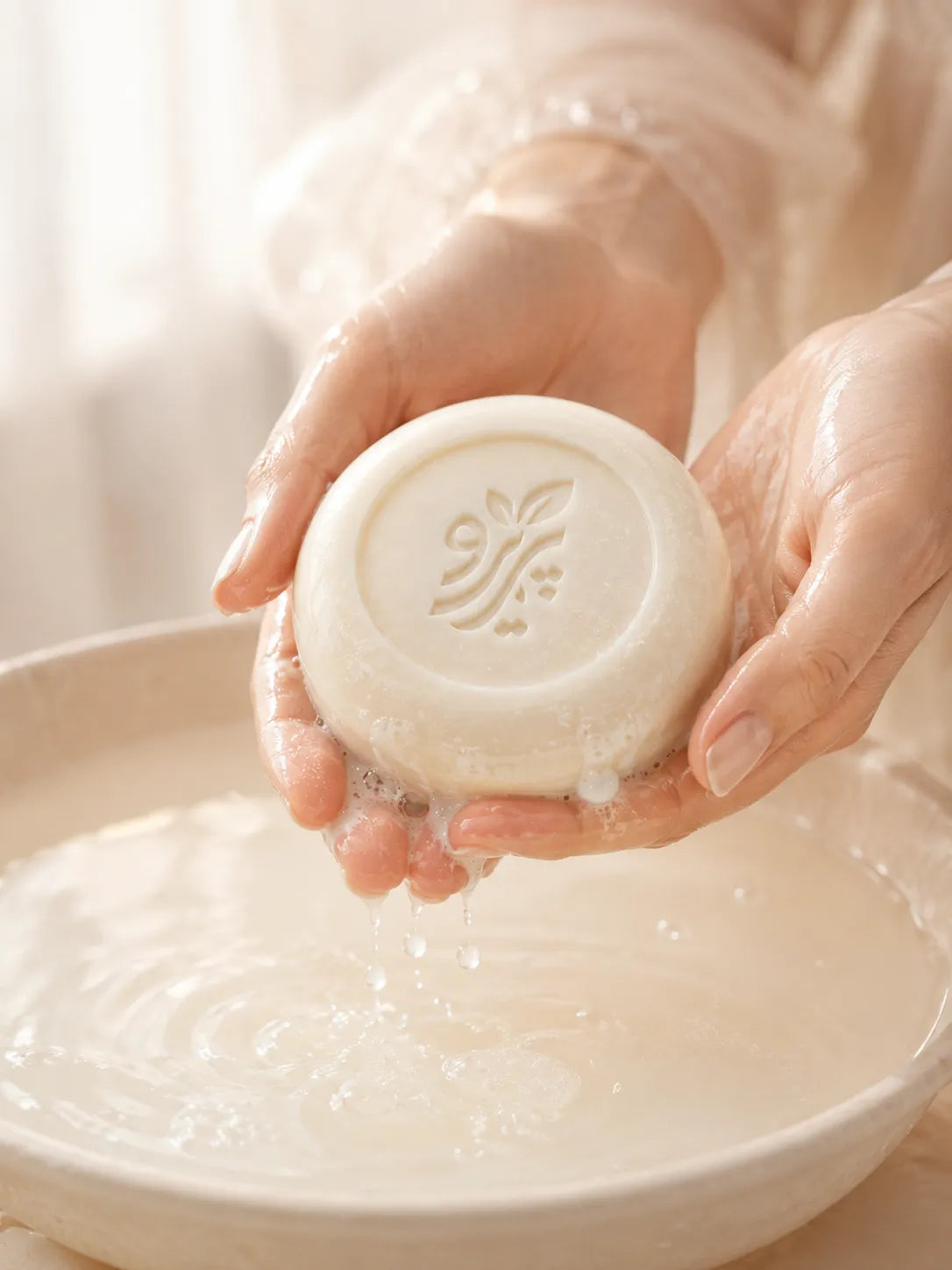 “Handmade Organic Rice Soap by Pareero”