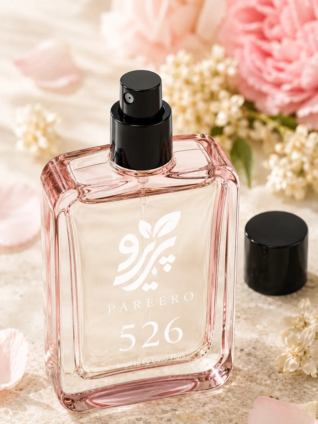 526 Inspired by Gucci Flora perfume by Pareero, a long-lasting floral fragrance for women featuring peony, rose, citrus, and warm sandalwood notes.
