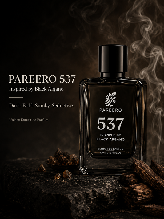 Pareero 537 Inspired by Black Afgano campaign hero with dark woods, resin and smoke