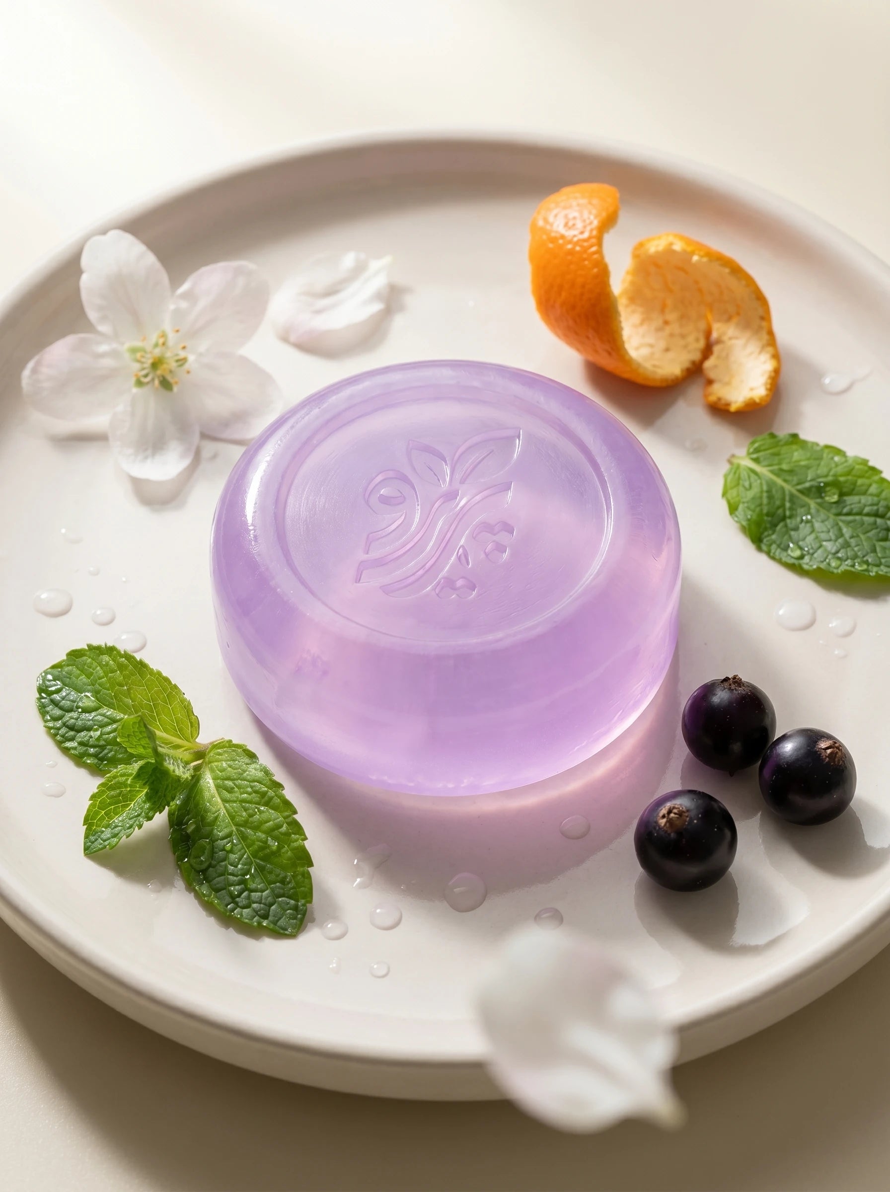 Botanical ingredients used in Pareero Tommy Girl Inspired Perfumed Soap Bar for gentle everyday cleansing