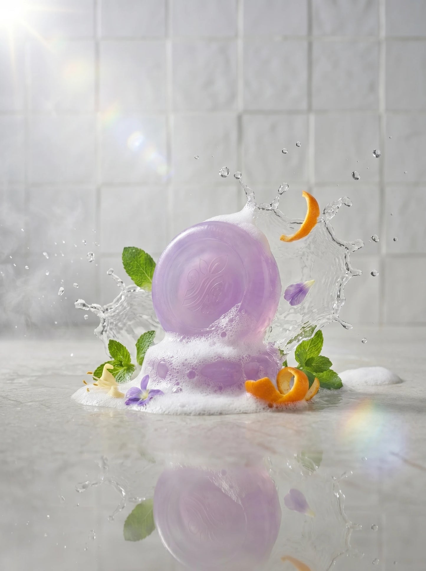 Close-up texture of Pareero Tommy Girl Inspired Perfumed Soap Bar handcrafted with a smooth premium finish