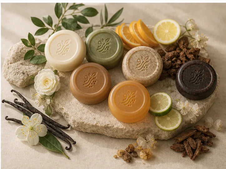 Pareero scent discovery set with citrus woods and florals